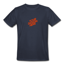 Lade das Bild in den Galerie-Viewer, Workwear T-Shirt Arbeitskleidung T-Shirt Herren/Männer selbst gestalten und bedrucken - Navy