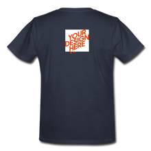 Lade das Bild in den Galerie-Viewer, Workwear T-Shirt Arbeitskleidung T-Shirt Herren/Männer selbst gestalten und bedrucken - Navy