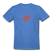 Lade das Bild in den Galerie-Viewer, Workwear T-Shirt Arbeitskleidung T-Shirt Herren/Männer selbst gestalten und bedrucken - Blau