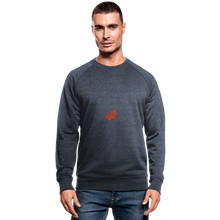 Lade das Bild in den Galerie-Viewer, Organic Sweatshirt by Stanley & Stella Herren/Männer selbst gestalten und bedrucken - Navy meliert