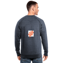 Lade das Bild in den Galerie-Viewer, Organic Sweatshirt by Stanley & Stella Herren/Männer selbst gestalten und bedrucken - Navy meliert