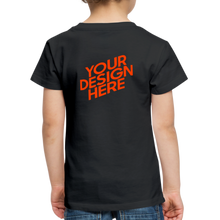 Lade das Bild in den Galerie-Viewer, Kids' Premium T-Shirt selbst gestalten und bedrucken - Schwarz