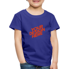 Lade das Bild in den Galerie-Viewer, Kids' Premium T-Shirt selbst gestalten und bedrucken - Königsblau