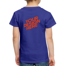 Lade das Bild in den Galerie-Viewer, Kids' Premium T-Shirt selbst gestalten und bedrucken - Königsblau