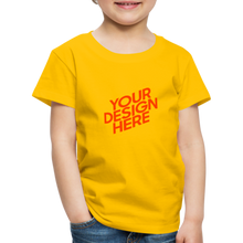 Lade das Bild in den Galerie-Viewer, Kids' Premium T-Shirt selbst gestalten und bedrucken - Sonnengelb