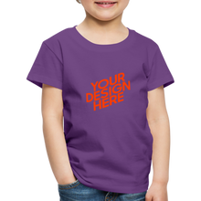 Lade das Bild in den Galerie-Viewer, Kids' Premium T-Shirt selbst gestalten und bedrucken - Lila