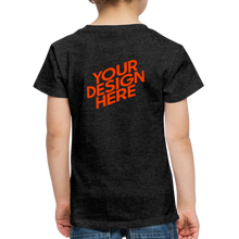 Lade das Bild in den Galerie-Viewer, Kids' Premium T-Shirt selbst gestalten und bedrucken - Anthrazit