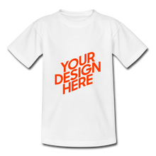 Lade das Bild in den Galerie-Viewer, Kids' T-Shirt selbst gestalten und bedrucken - Weiß