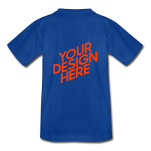 Lade das Bild in den Galerie-Viewer, Kids' T-Shirt selbst gestalten und bedrucken - Royalblau