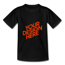 Lade das Bild in den Galerie-Viewer, Kids' T-Shirt selbst gestalten und bedrucken - Schwarz