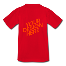 Lade das Bild in den Galerie-Viewer, Kids' T-Shirt selbst gestalten und bedrucken - Rot