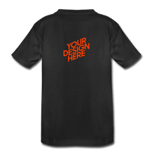 Lade das Bild in den Galerie-Viewer, Toddler Premium Bio T-Shirt selbst gestalten und bedrucken - Schwarz