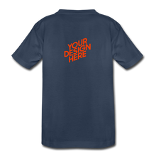 Lade das Bild in den Galerie-Viewer, Toddler Premium Bio T-Shirt selbst gestalten und bedrucken - Navy