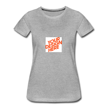 Lade das Bild in den Galerie-Viewer, Women’s Premium T-Shirt - Grau meliert