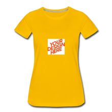 Lade das Bild in den Galerie-Viewer, Women’s Premium T-Shirt - Sonnengelb