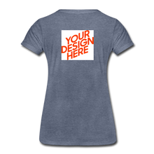Lade das Bild in den Galerie-Viewer, Women’s Premium T-Shirt - Blau meliert