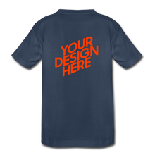 Lade das Bild in den Galerie-Viewer, Jungen Premium T-Shirt selbst gestalten und bedrucken - Navy