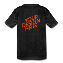 Lade das Bild in den Galerie-Viewer, Jungen Premium T-Shirt selbst gestalten und bedrucken - Anthrazit