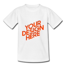 Lade das Bild in den Galerie-Viewer, Teenage T-Shirt selbst gestalten und bedrucken - Weiß