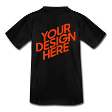 Lade das Bild in den Galerie-Viewer, Teenage T-Shirt selbst gestalten und bedrucken - Schwarz