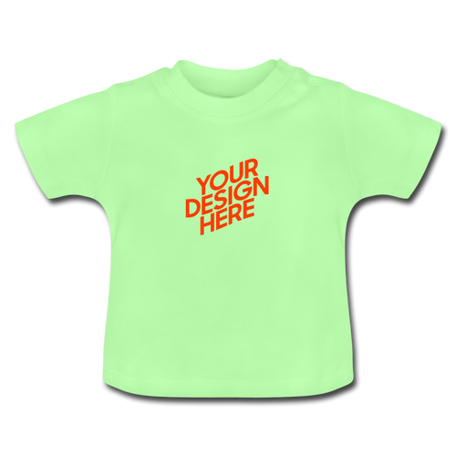 Baby T-Shirt selbst gestalten und bedrucken - Mintgrün