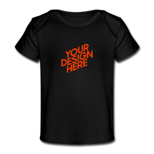 Lade das Bild in den Galerie-Viewer, Organic Baby T-Shirt selbst gestalten und bedrucken - Schwarz