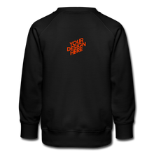 Lade das Bild in den Galerie-Viewer, Premium Sweatshirt mit vollem Arm selbst gestalten und bedrucken - Schwarz