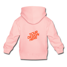 Lade das Bild in den Galerie-Viewer, Premium Hoodie Mit Hut selbst gestalten und bedrucken - Kristallrosa
