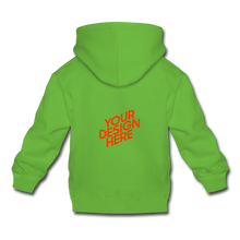 Lade das Bild in den Galerie-Viewer, Premium Hoodie Mit Hut selbst gestalten und bedrucken - Hellgrün