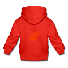 Lade das Bild in den Galerie-Viewer, Premium Hoodie Mit Hut selbst gestalten und bedrucken - Rot