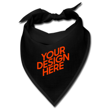 Lade das Bild in den Galerie-Viewer, Bandanas selbst gestalten und bedrucken - Schwarz