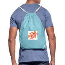 Lade das Bild in den Galerie-Viewer, Kordelzugtasche selbst gestalten und bedrucken - Aqua