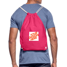 Lade das Bild in den Galerie-Viewer, Kordelzugtasche selbst gestalten und bedrucken - Fuchsia