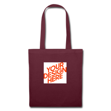 Lade das Bild in den Galerie-Viewer, Tote Bag selbst gestalten und bedrucken - Burgunderrot