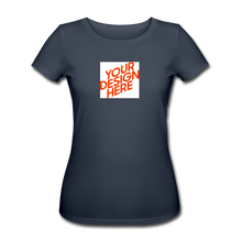 Lade das Bild in den Galerie-Viewer, Damen Bio-T-Shirt von Stanley & Stella selbst gestalten und bedrucken - Navy