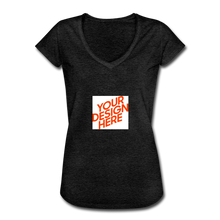Lade das Bild in den Galerie-Viewer, Women’s Vintage T-Shirt elbst gestalten und bedrucken - Anthrazit