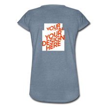Lade das Bild in den Galerie-Viewer, Women’s Vintage T-Shirt elbst gestalten und bedrucken - Vintage Denim