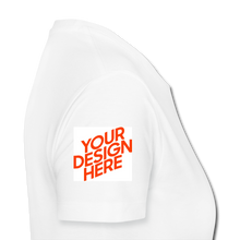 Lade das Bild in den Galerie-Viewer, Premium T-Shirt Damen/Frauen selbst gestalten und bedrucken - Weiß