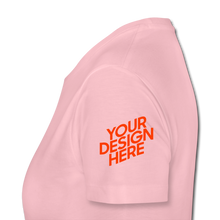 Lade das Bild in den Galerie-Viewer, Premium T-Shirt Damen/Frauen selbst gestalten und bedrucken - Hellrosa