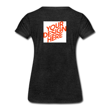 Lade das Bild in den Galerie-Viewer, Premium T-Shirt Damen/Frauen selbst gestalten und bedrucken - Anthrazit