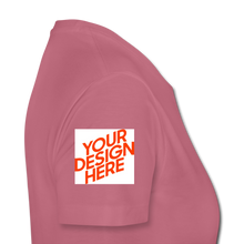 Lade das Bild in den Galerie-Viewer, Premium T-Shirt Damen/Frauen selbst gestalten und bedrucken - Malve