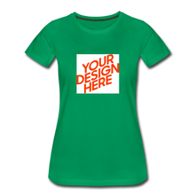 Lade das Bild in den Galerie-Viewer, Premium T-Shirt Damen/Frauen selbst gestalten und bedrucken - Kelly Green