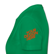 Lade das Bild in den Galerie-Viewer, Premium T-Shirt Damen/Frauen selbst gestalten und bedrucken - Kelly Green