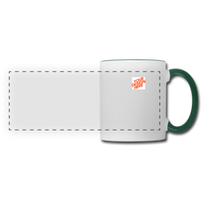 Lade das Bild in den Galerie-Viewer, Panorama-Becher selbst gestalten und bedrucken - Weiß/Dunkelgrün