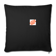 Lade das Bild in den Galerie-Viewer, Sofakissen mit Füllung 45cm x 45cm selbst gestalten und bedrucken - Schwarz