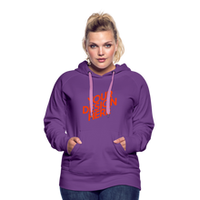 Lade das Bild in den Galerie-Viewer, Damen/Frauen selbst gestalten und bedrucken Premium Hoodie - Purple