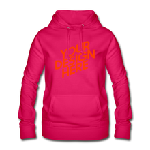 Lade das Bild in den Galerie-Viewer, Hoodie billig kaufen online - dunkles Pink