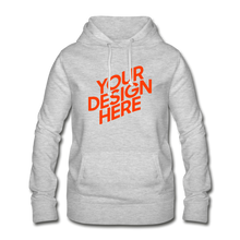 Lade das Bild in den Galerie-Viewer, Hoodie billig kaufen online - Hellgrau meliert