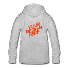 Lade das Bild in den Galerie-Viewer, Hoodie billig kaufen online - Hellgrau meliert