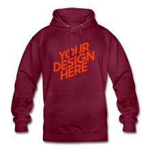 Lade das Bild in den Galerie-Viewer, Bunte Viele Farbe zu wahlen Hoodie Damen/Frauen selbst gestalten und bedrucken - Bordeaux